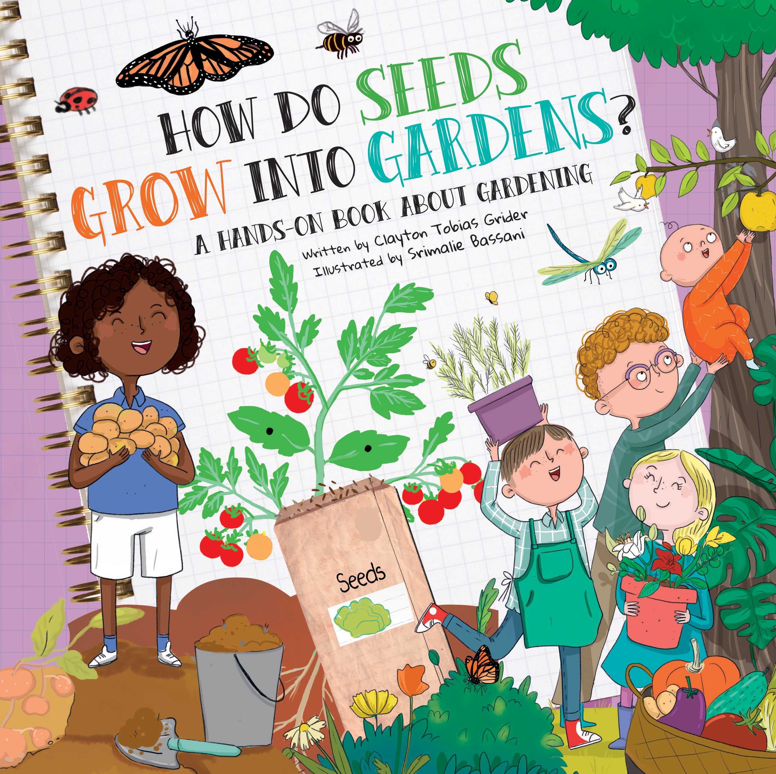 books about planting seeds How Do Seeds Grow Into Gardens? – Flowerpot Press
