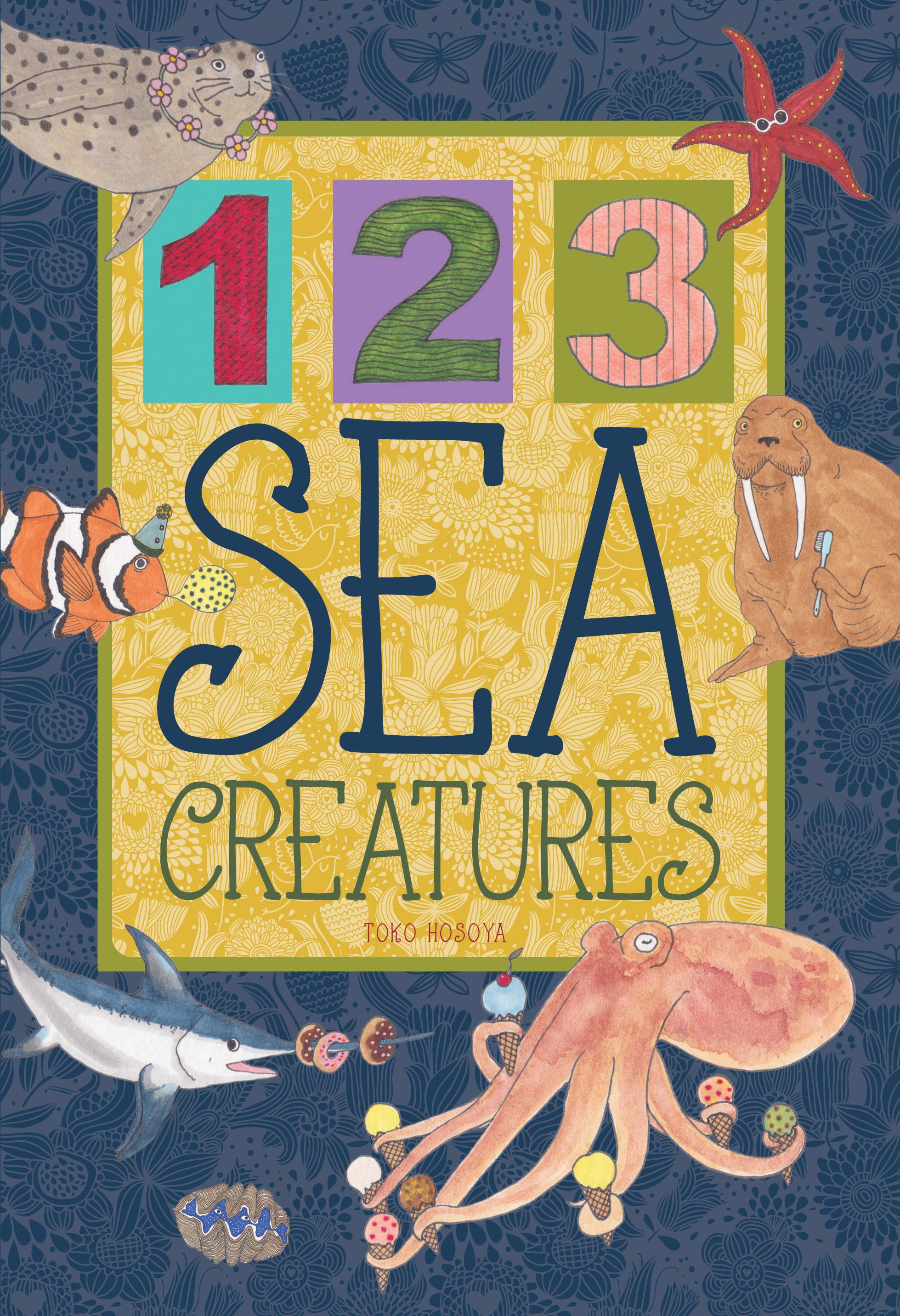 123 Sea Creatures – Flowerpot Press