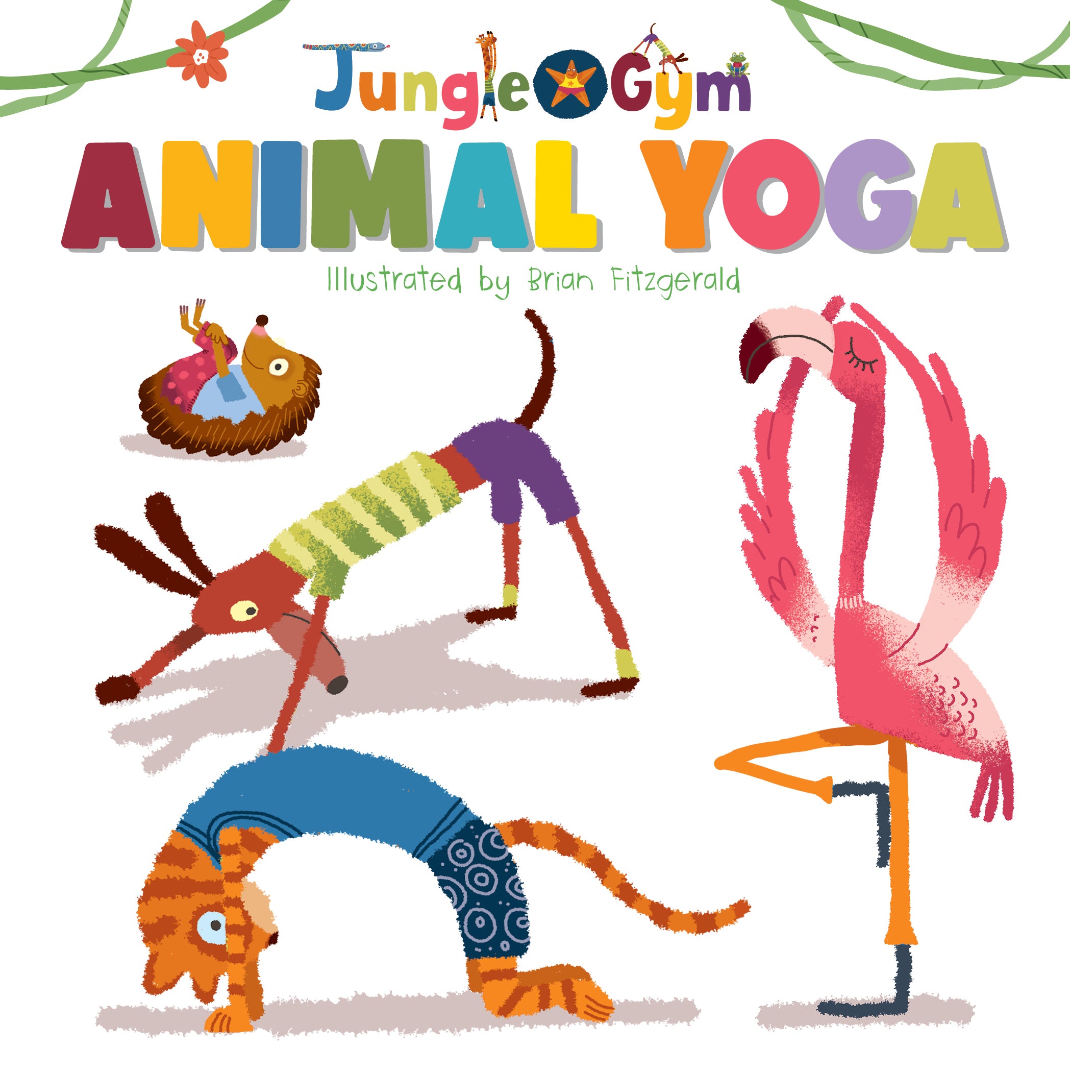 Zoo Yoga: Creative Blank Mixed Set of 10 Cards - Animals